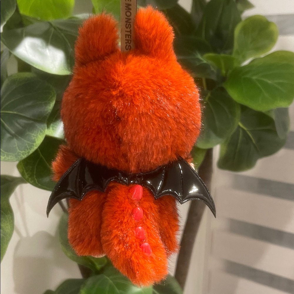 Custom Cute Furry Red Devil Plush Toy - Picture 6 of 7